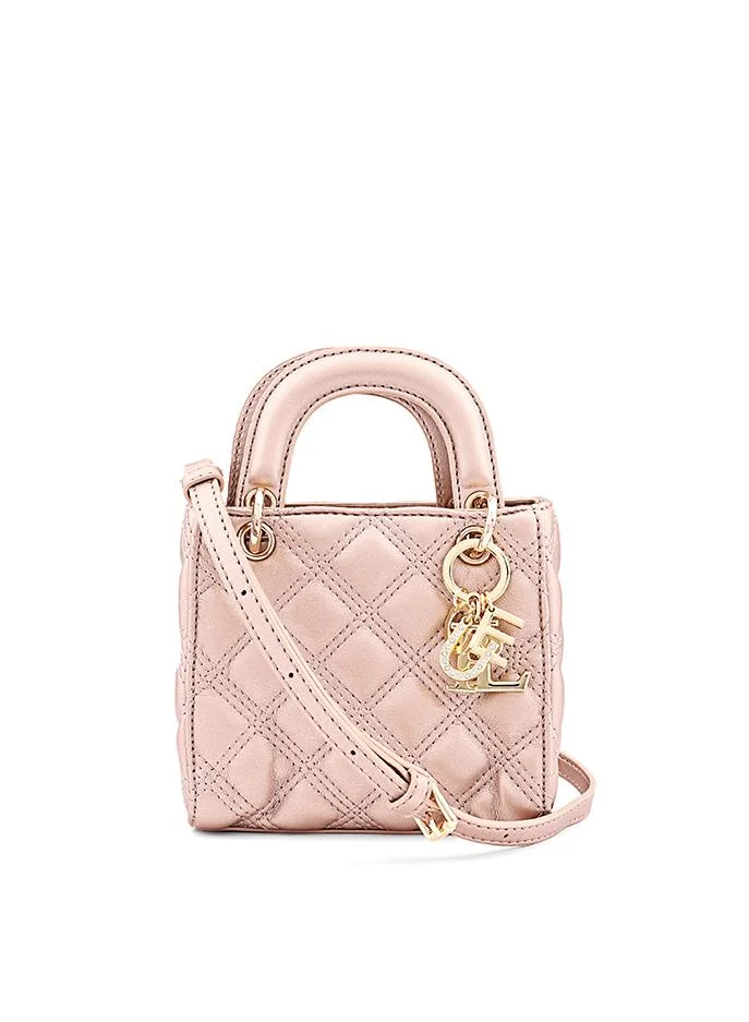 كابلي Tween Girls Quilted Top Handle Bag